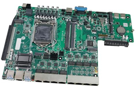 Itkcozcg C246 Carte mère industrielle pour serveurs en rack 1U intégrés LGA1151 8e/9e génération, mémoire DDR4 64 Go