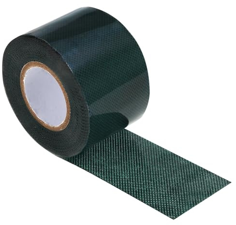 Ruban Gazon 50mm x 5m - Autocollant Double Face pour Jonction de Gazon Synthétique Jardin et Pelouse(150mm*10m)