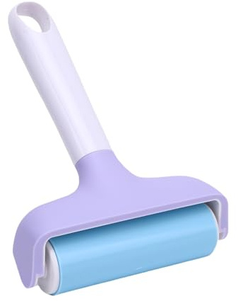 Topiky Rullo Brayer, Strumento Rullo Brayer per Inchiostro con Impugnatura Ergonomica, Applicazione Senza Pieghe per Decalcomanie Carta a Getto d'Inchiostro in Cartoncino Vinilico a Trasferimento