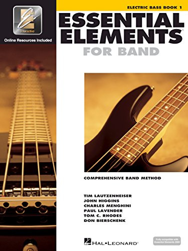 Essential Elements for Band – E-Bass Buch 1 mit EEi Online-Ressourcen | Bassgitarre-Lehrbuch Songbook und Noten für Schüler und Lehrer von Schulbands ... Band-Lehrbuch: Book 1 (GUITARE BASSE)