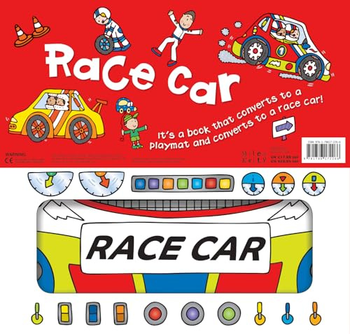 Convertible: Race Car: Three toddler-friendly activities in one fold-out pack: a sit-in racing car, interactive playmat and engaging story! (Convertibles)