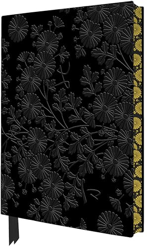 Uematsu Hobi: Box Decorated with Chrysanthemums Artisan Art Notebook (Flame Tree Journals)