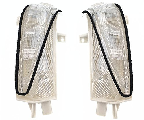 HZTWFC 2 Stück Links Rechts Rückspiegel LED Blinker-Lampe OEM # 34350-SNB-013 34300-SNB-013 für CIVIC FA1 FD1 FD2 2006-2011
