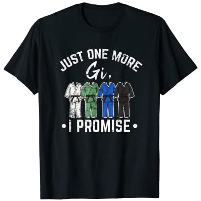 Nur noch ein Gi Brazilian Jiu Jitsu BJJ JiuJitsu JuJitsu T-Shirt