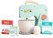 Owl & Fox Wooden Baking Set, Pretend Play Toy Kitchen Appliance, Baking Mixer Set with Accessories; Kitchen Role Play for Ages 3+ , Dimensions 20x12x23 cm, Turquoise