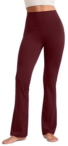 CRZ YOGA Butterluxe Utsvängda leggings 32 Red Merlot S