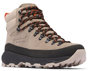 Columbia Men's Newton Alpine PT Waterproof Hiking Boot, Kettle/Tangy Orange, 10