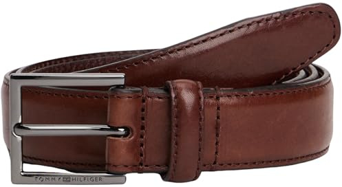 Tommy Hilfiger Herren Hudson 3.0 Leather Am0am13760 Fester Gürtel (1er Pack)