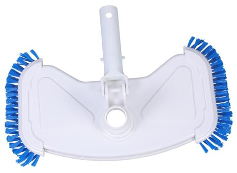 UKCOCO Cabezal De Aspiradora De Piscina Manual Cepillos Laterales para Limpieza De Esquinas y Paredes De Pequeñas y Cubiertas Interiores