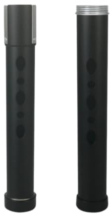 harayaa Golfballsammler Als Praktisches Aufsammelgerät Und Ballsammelrohr mit Kapazität für 21 Bälle Aus Langlebiger Aluminiumlegierung für Golfer Und Sportl, Schwarz