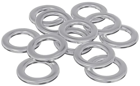 Generico Rondelle 52941 PCS Argento Ferro