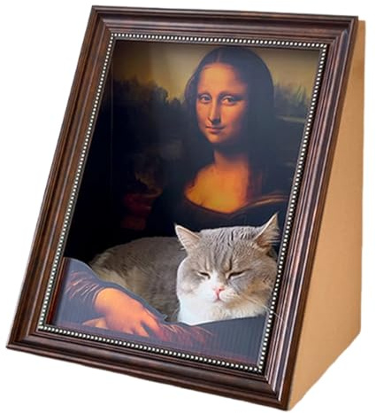 für Katzen: Robuste Holzkonstruktion, ergonomisches Design, verschleißfeste Oberfläche, lustige Aktivitätszone | Nistmöbel für Hauskatzen Haustierpflege Man