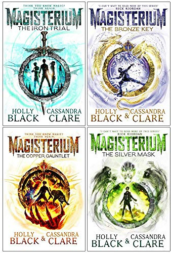 The Magisterium Series 4 Books Set (The Iron Trial, The Copper Gauntlet, The Silver Mask, The Bronze Key)