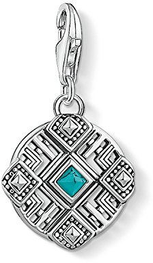 THOMAS SABO Damen-Charm Club 925 Silber Türkis - 1421-878-17
