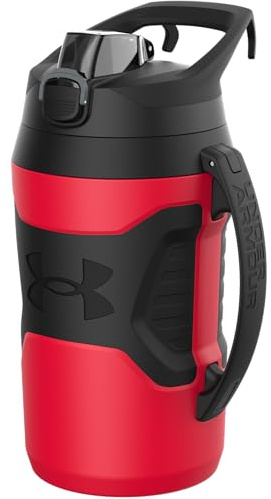 Under Armour Playmaker Water Bottle Jug, 64oz, Insulated, Half Gallon, Baseball, Football, Gym, Soccer, Volleyball, Lacrosse, Hockey, Sports