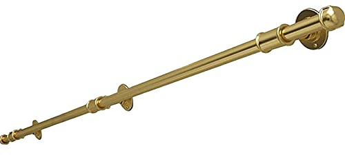 1FT-20FT para escaleras barandilla, pasos interior al aire libre - escalera Barandilla Rieles de mano para discapacitados Niños ancianos Dorado Metal oro Hierro forjado exterior Montaje de pared