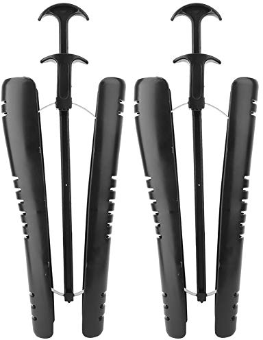 Moldeador de botas, 1 par de hormas de plástico para zapatos de árbol y botas con mango en H, inserciones moldeadoras para zapatos de hombre y mujer