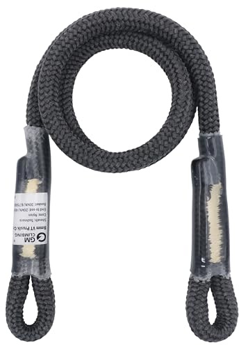 GM Climbing VT Prusik Anhängerkupplungsschnur, 8 mm, 81,3 cm, Schwarz