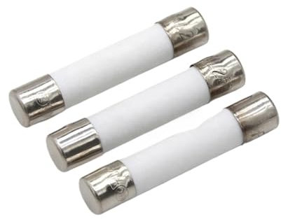 AIRUIXI Keramik-Sicherung 5/10 Stücke Schmelzsicherung 5x20mm 6x30mm 10x38mm Flinke Rohrsicherungen 250/500V 0,5 1 2 3 4 5 6 8 10 15 16 20 32A AMP Sicherungen(0.5 A,50PCS_10 X 38MM 500V)