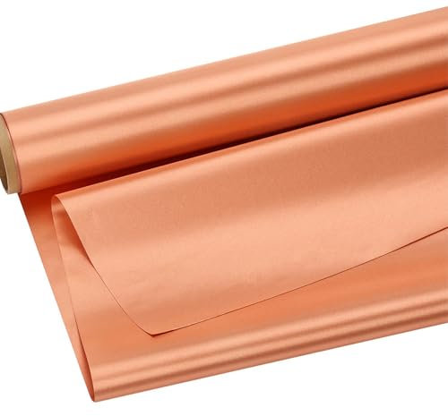 RF-Abschirmgewebe RFID-Strahlungsabschirmung RF-Signalblockierendes Material EMF 5G Blocker, Elektromagnetischer Strahlenschutz für Smart Meter RF Blocking mit Leitfähigem,gold-6m