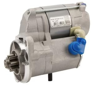 cyclingcolors Démarreur 12V 1,4 kW 8 dents compatible avec kubota stv40 tracteur tondeuse engin agricole machine de chantier