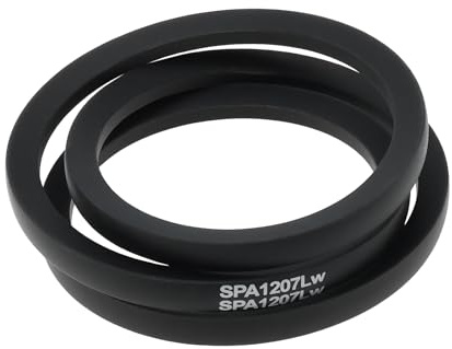 Briny River Courroies d'entraînement pour tondeuse à gazon - Longueur extérieure : 1225 mm - Longueur intérieure : 1162 mm - Compatible avec tondeuse Etesia 28729 28115