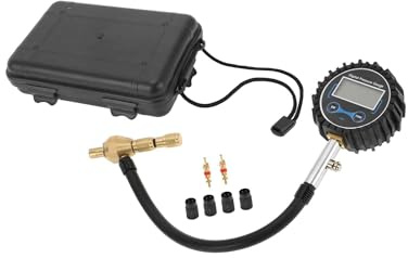A ABSOPRO 1Set Misuratore di Pressione Universale per Pneumatici 200PSI 2.76 Pollici Misuratore di Pressione Digitale per Pneumatici per Moto SUV Camion Sostituzione dell'articolo