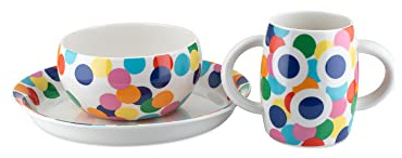 Alessi AM39S1 Alessini - Proust Kindergeschirr, Bone China