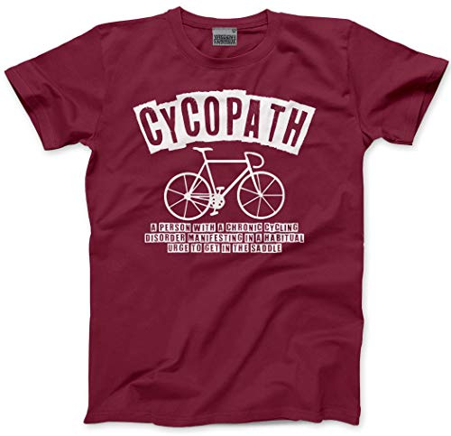 HotScamp Cycopath - A Chronic Cycling Disorder - Mens Unisex T-Shirt