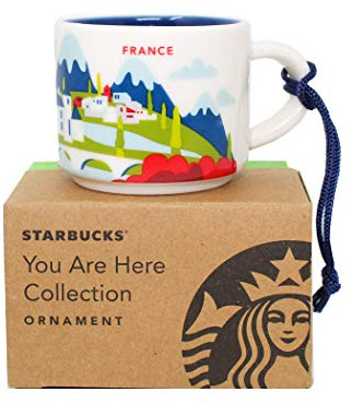STARBUCKS Frankreich/France Espresso-Ornament Mug YAH You Are here Collection - 59ml / 2oz