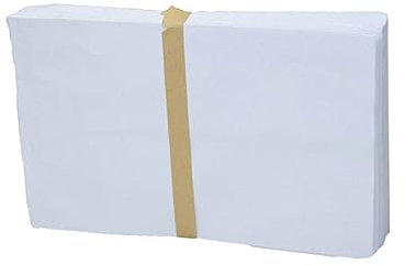 LALAFINA 100stücke Blanko-umschläge Aus Kraftpapier Mehrzweck-umschläge Für Geschäft Und Persönliche Nutzung Weiß Unbedruckt Personalisierbar