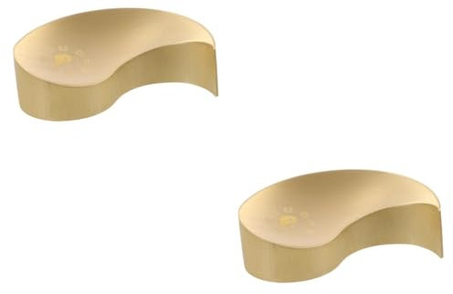 Operitacx 2stücke Brass Paperweight Für Chinesische Kalligraphie Solide Dekorative Papiergewicht Aus Massivem Messing Als Für Kalligraphie-Liebhaber Praktisches Zubehör Für Zuhause Und