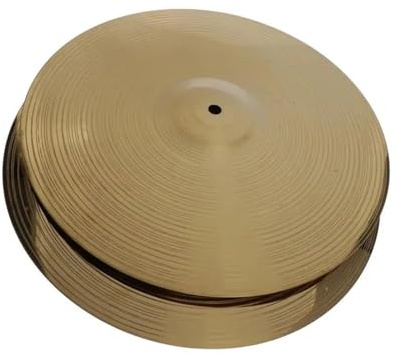 Cymbal Set 2 Drum Hi Hat Becken Messinglegierung 14 Zoll Splash Crash Becken Hi-Hat Für Drum Set
