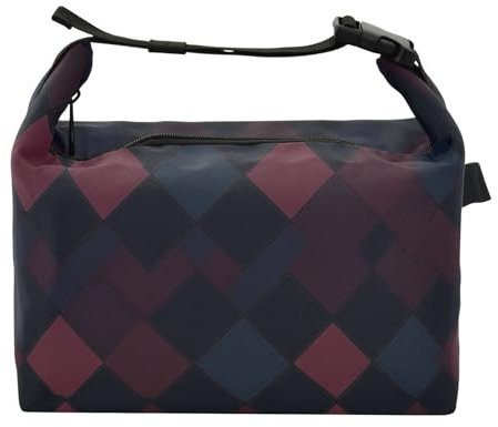 Burgundy Kids Insulated Lunch Bag Leakproof Boys Food Bag for College Gym