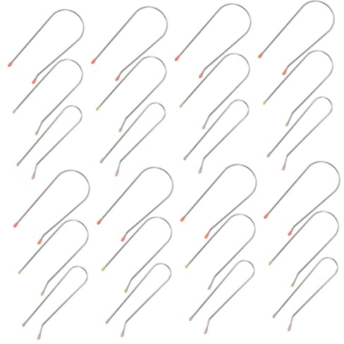 SOIMISS 24 Stück Teiliges Hot Roller Clips U Förmige Heizwickler Sicherungsstifte für Haartrockner Einfache Handhabung Schnelle Erwärmung Vielseitige Stylingoptionen