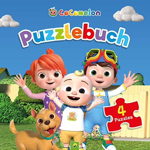 CoComelon Puzzlebuch. Mit 4 Puzzles zu je 12 Teilen: Beschäftigung zum Entdecken und Mitmachen für Kinder ab 3 Jahren. Mit Ausschnitten der beliebtesten Songtexte