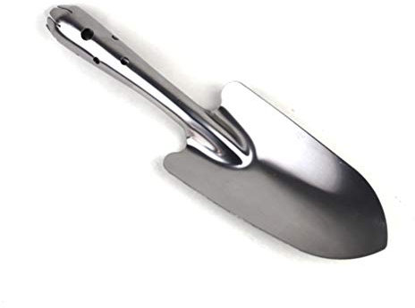 Gmuret Paleta de jardín de Acero Inoxidable, Pala de Tierra para macetas, Pala de Mano, Excavadora de Suelo para plántulas de jardinería