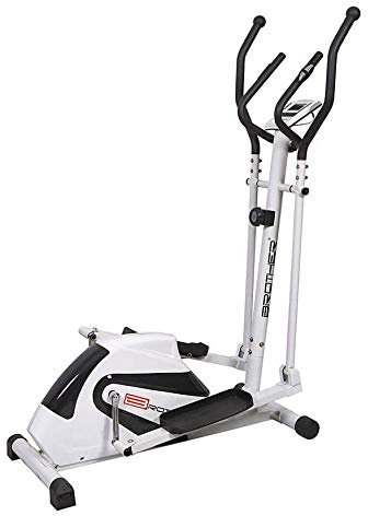 ACRA Crosstrainer | väldigt tyst elliptisk tränare | lastkapacitet - 130 kg | 6 program | färg vit