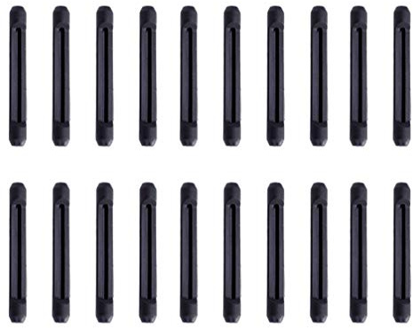 Artibetter 20 Stücke Brillen Ohrhaken Ohrbügel Ohrpolster Antirutsch Brillenbügel Silikon Brillenhalter Ohrenhalter Brillen Bügelenden überzüge für Kinder Erwachsene