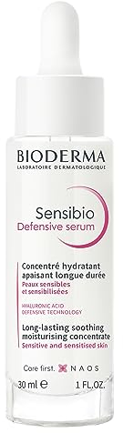 BIODERMA Sensibio Défensive Serum - reduziert Falten und feine Linien - wirkt gegen Entzündungen durch Umwelteinflüsse - empfindliche Haut - für einen strahlenden Teint - Flasche 30 ml