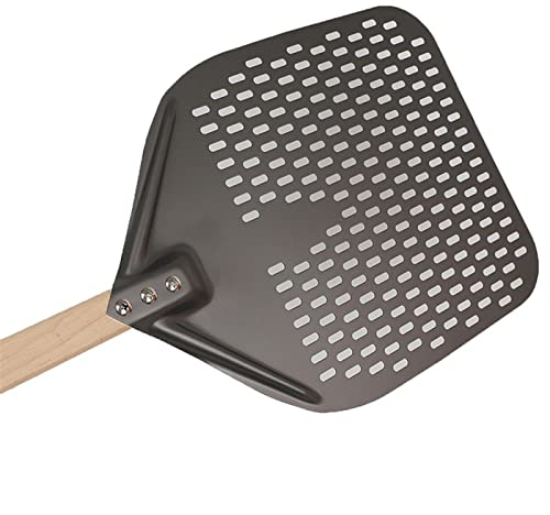 EXENXA Pelle à Pizza en Aluminium de 12/14 Pouces de Long avec Accessoires pour Outils de pâtisserie à Long Manche (Couleur : 1) (1)