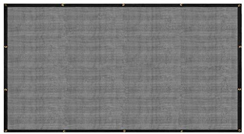 Gecheer Anhängernetz Gepäcknetz Containernetz HDPE 2x3 m Schwarz,Sicherungsnetz Feinmaschig,6 mm Dicke elastische Kordel um den Rand,Anhängerplanen Abdecknetz,Wind- und wasserdurchlässig,Schwarz