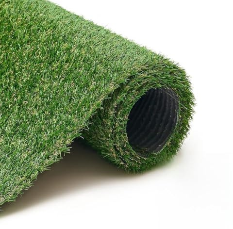 TAPISO Canyoo Rasenteppich Kunstrasen Grün - Höhe:20 mm Meterware für Garten Balkone Terrassen Wintergärten 300 x 250 cm
