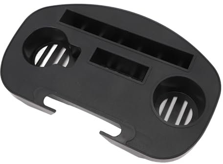 Portavasos para Sillón, Portavasos para Silla de Playa, Bandeja para Portavasos de Agua para Silla Gravitys de ABS para Patio