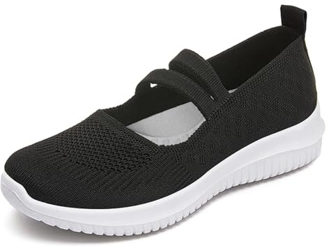 Alexis Leroy Mujer Moda Comoda Enfermera Caminar Zapato Non Slip Zapatillas