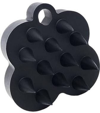 Spazzola per shampoo, strumento manuale per massaggi in morbido silicone, spazzola per capelli da doccia, da donna, per lavare la testa, per lavare la doccia, rilassarsi, per la cura della salute, per