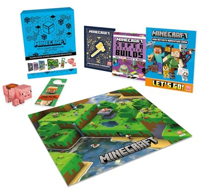 Minecraft Ultimate Adventure Gift Box: Official illustrated children’s book collection, the perfect present for kids into gaming aged 6, 7, 8, 9 and 10!