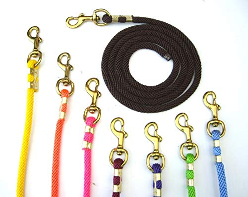 Führstrick - Brass SNAP - 5/8´´ x 8´´ - 8 versch. Farben (Light Green-hellgrün)