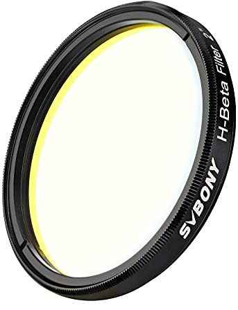 Svbony SV132 Teleskopfilter 2, H-Beta Filter, 25nm Schmalbandfilter Teleskopzubehör für Visuellen Pferdekopfnebel Kokonnebel