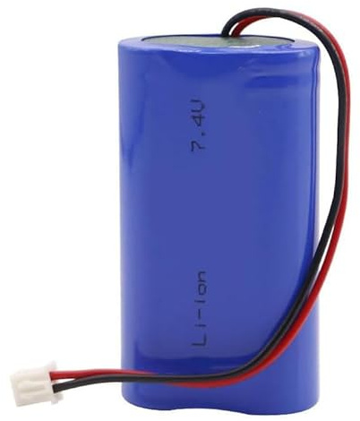 BaYte 18650 Lithium-Ion Battery Pack 7.4V Rechargeable Replacement Battery with XH 2P Plug,2000mAh